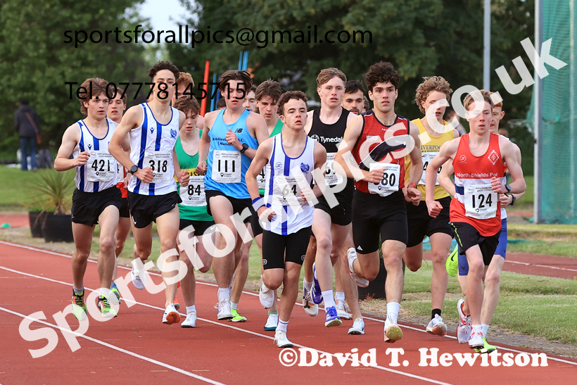 3000 metres, 2026 NEGP 2, Monkton Stadium, Wednesday, May 27th. Photo: David T. Hewitson/Sports for All Pics